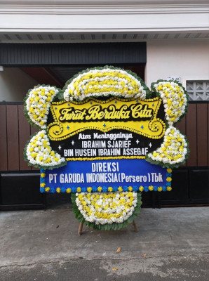 Papan Bunga Duka di Karang Dalo