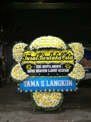Papan Bunga Duka di Karang Dalo