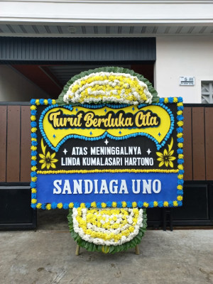 Papan Bunga Duka di Karang Dalo