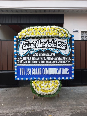 Papan Bunga Duka di Karang Dalo